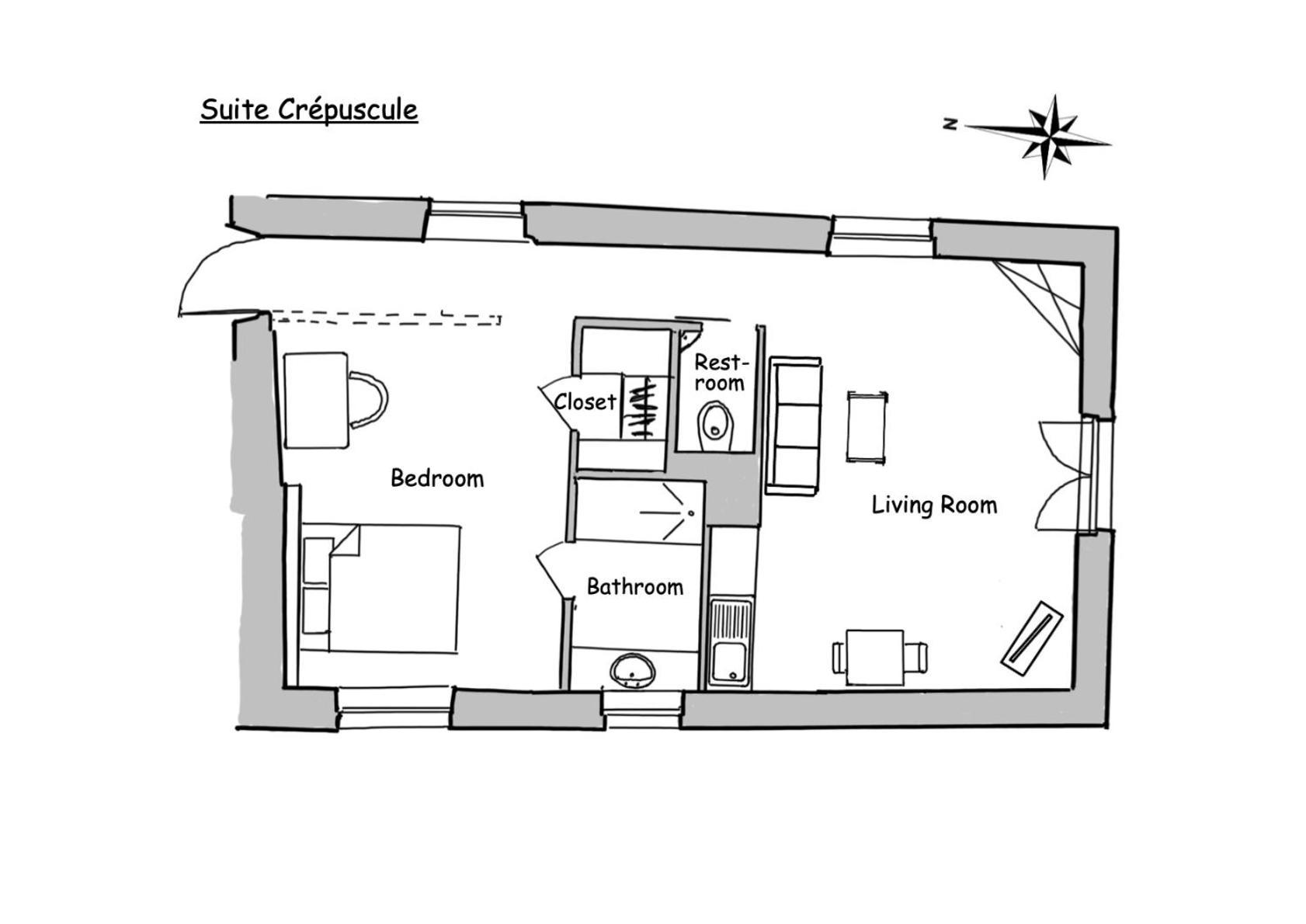 Mastignac Chambre D'Hote Valreas Exterior photo
